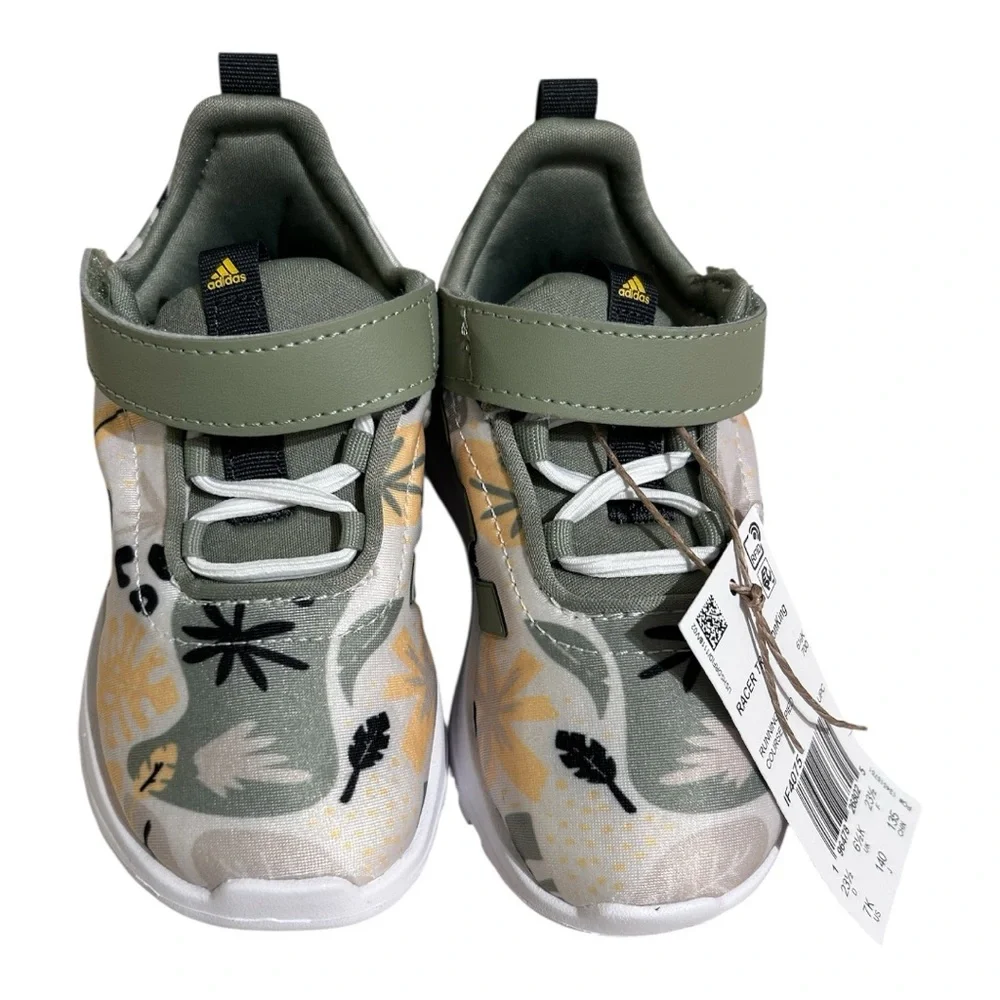 Adidas Kids Lion King Sneakers - Green and Yellow - Picture 4 of 7